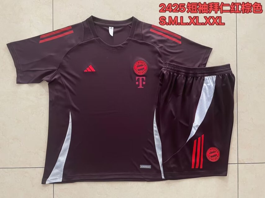 AAA Quality Bayern Munich 24/25 Dark Red Training Kit Jersey